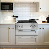 COS-GRT304 Pro-Style Slide-In Counter Gas Cooktop with 4 Sealed Burners, Heavy Duty Metal Knobs, 30 inch, Stainless Steel